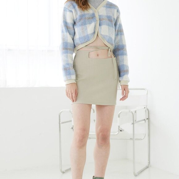 Storets Lydia Boucle Jacket in Plaid S/M - Picture 5 of 16